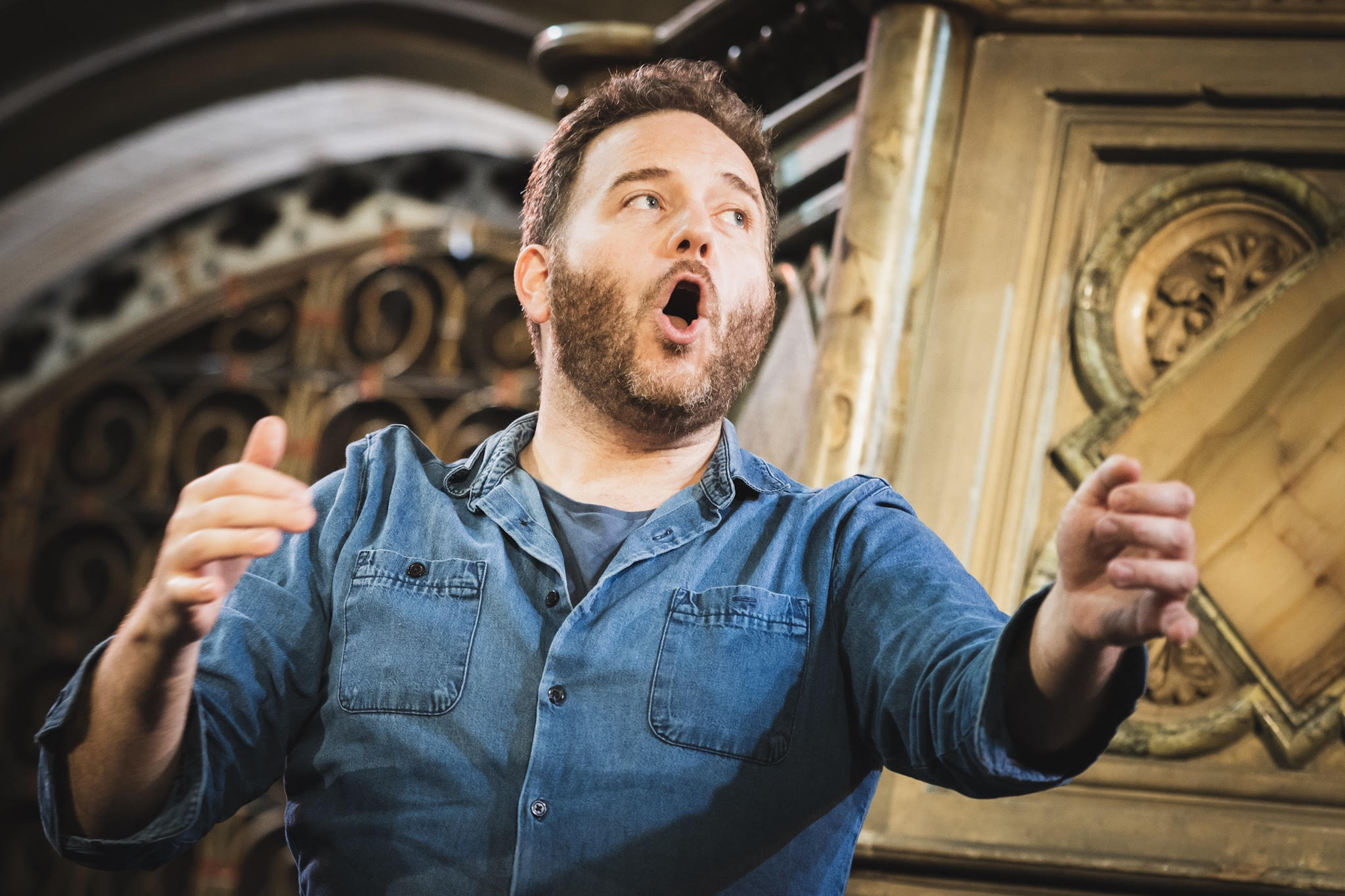 Picture of singing teacher Dan Daley