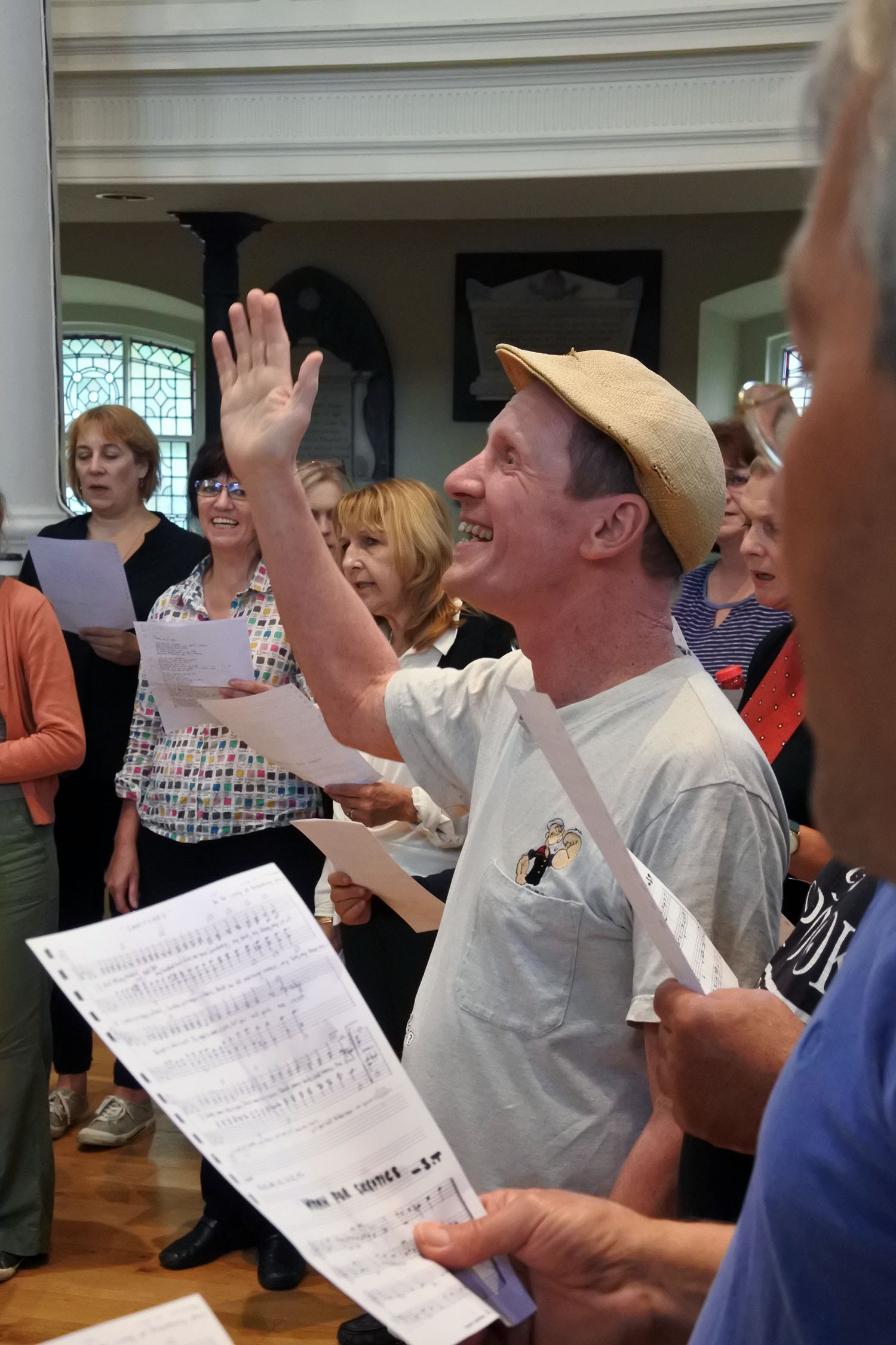 Picture of singing teacher Lee Sutenhall